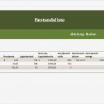 Lagerbestandsliste Excel Vorlage Großartig Inventarliste Als Kostenlose Vorlage Für Excel