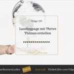 Landingpage Vorlagen Cool Landingpage Mit Thrive themes Erstellen Ulrike Giller