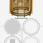 Laserschneiden Vorlagen Neu Wood Drum Chandelier Light Free Laser Cutting Design