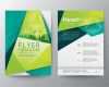 Layout Flyer Vorlagen Inspiration Abstrakte Dreieck Flyer Design Vorlage — Stockvektor