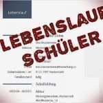 Lebenslauf Schüler Vorlage Erstaunlich Lebenslauf Schüler Download