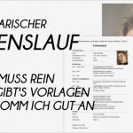 Lebenslauf Vorlage Word 2010 Erstaunlich Den Perfekten Tabellarischen Lebenslauf Erstellen Vorlage