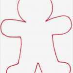 Lebkuchenmann Vorlage Wunderbar Christmas Crafts Print Your Gingerbread Man Template at