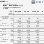 Leistungsverzeichnis Vorlage Excel Hübsch Preisspiegel