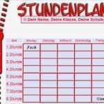 Lernentwicklungsgespräch Grundschule Bayern Vorlage Wunderbar Stundenplan Vorlage Für Schule Pdf 2017 2018