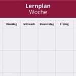 Lernplan Vorlage Angenehm Lernplan Vorlage Pdf Docdroid