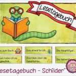 Lesetagebuch Vorlage Bewundernswert Deutsch In Der Grundschule Lesetagebuch