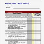 Lessons Learned Vorlage Fabelhaft Lessons Learned Template