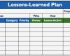 Lessons Learned Vorlage Inspiration Project Management – Value Generation Partners Vblog