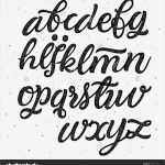 Lettering Vorlagen Elegant Drawn Lettering A to Z Pencil and In Color Drawn