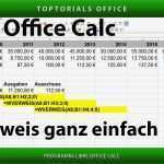 Libreoffice Calc Vorlagen Angenehm Wverweis Ganz Einfach Libre Fice Calc toptorials