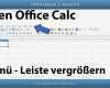 Libreoffice Calc Vorlagen Best Of Menüleiste Vergrößern Open Fice Calc toptorials