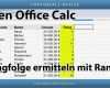 Libreoffice Calc Vorlagen Best Of Rangfolge Ermitteln Mit Rang Open Fice Calc toptorials