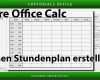 Libreoffice Calc Vorlagen Erstaunlich Stundenplan Tagesplan Zum Ausdrucken Erstellen