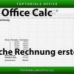 Libreoffice Calc Vorlagen Luxus Einfache Rechnung Erstellen Mit Und Ohne Mwst