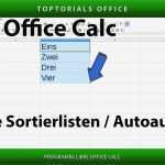 Libreoffice Calc Vorlagen Wunderbar Eigene Ausfüllisten Automatisches Ausfüllen Libre Fice