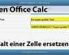 Libreoffice Calc Vorlagen Wunderbar Teil Vom Inhalt Einer Zelle Ersetzen Open Fice Calc