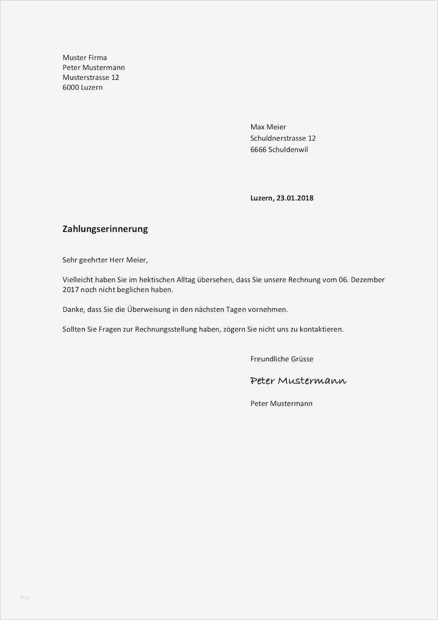 Lohn Mahnung Vorlage Elegant Mahnung Vorlage Schweiz Word format