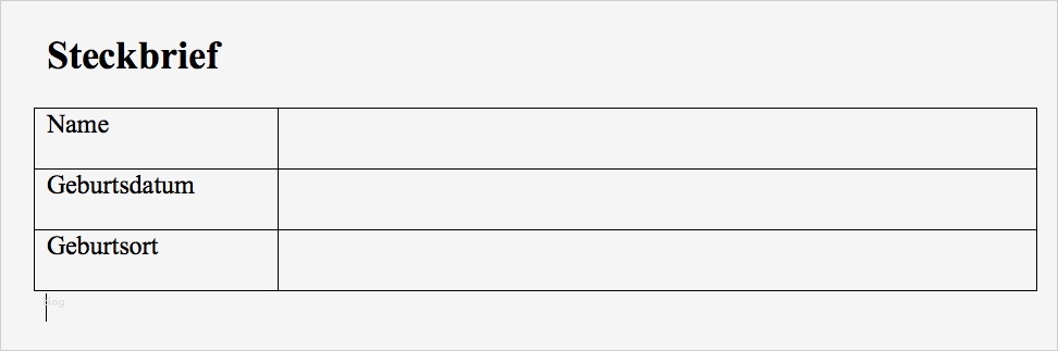 Lustige Personenbeschreibung Vorlage Beste Kostenlose Steckbriefvorlage Steckbrief Muster 9550