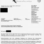 Mailing Vorlage Angenehm Vorlage Zum Antworten Bei Unberechtigten Mahnungen