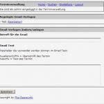 Mailing Vorlage Erstaunlich Terminverwaltungs Script PHP Kalender