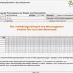 Maschinen Wartungsplan Vorlage Excel Schön Vorschau Pdf Wartungsplan Und Wartungsprotokoll Pdf