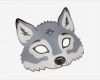 Maske Vorlage Cool Wolf Maske Zum Ausdrucken