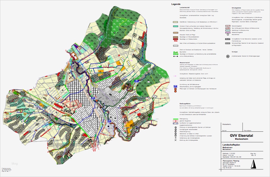 Maßnahmenplan Vorlage Pflege Genial Landschaftsplan Gvv ...