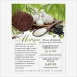 Massage Flyer Vorlagen Best Of Spa Salon Flyer Template with Coupons 8 5&quot; X 11&quot;