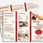 Massage Flyer Vorlagen Gut Kosmetik Flyer Design Kosmetik Handzettel Erstellen Inkl