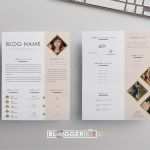 Media Kit Vorlage Genial Fashion Blogger Media Kit Template