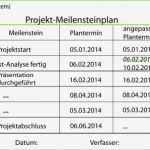 Meilensteine Projektmanagement Vorlage Inspiration Meilensteinplan