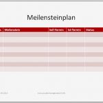 Meilensteinplan Vorlage Hübsch Projektmanagement24 Blog Meilensteinplan