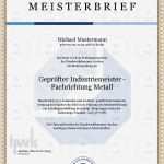 Meisterbrief Vorlage Download Erstaunlich Hwk Meisterbrief Kaufen