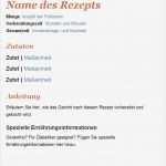 Microsoft Word Vorlagen Schön Rezept Karten Vorlage Word Vorlagen