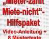 Mieter Zahlt Nicht Mahnung Vorlage Erstaunlich &quot;mieter Zahlt Miete Nicht&quot; Hilfspaket Video 8 Mustertexte