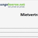 Mietvertrag Vorlage 2016 Inspiration 3 Kostenlose Mietvertrag Vorlagen Als Pdf Download