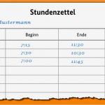 Mindestlohn Vorlage Erstaunlich 15 Stundenzettel Vordruck