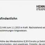 Mindestlohn Vorlage Neu Mindestlohn Henneberger Und Partner Steuerberater Würzburg