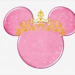 Minnie Mouse Kopf Vorlage Bewundernswert Cabeza Rosa De Minnie Mouse Princesa Amistad