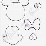 Minnie Mouse Kopf Vorlage Gut Pin Molde Cara Minnie Para Pintar Wallpapers Real