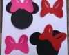 Minnie Mouse Kopf Vorlage Hübsch Minnie Mouse Kopf Silhouetten Schwarz Ausschnitte Mit Bögen