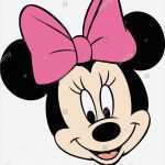 Minnie Mouse Kopf Vorlage Schön Minnie Mouse Kopf Rosa Glückliches Lächeln Cartoon