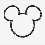 Minnie Mouse Kopf Vorlage Schönste Mickey Mouse Applikation Kopf Gesicht Digital Design Voller