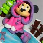 Minnie Mouse torte Vorlage Wunderbar Arabella torte Jagodina Minnie Mouse Winter Cake – Mini