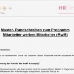 Mitarbeiter Werben Mitarbeiter Vorlage Wunderbar Rundschreiben Mitarbeiter Werben Mitarbeiter