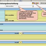 Mitarbeiterbeurteilung Vorlage Bewundernswert Referenzprojekt Mitarbeiterbeurteilung Bls Excel 2000