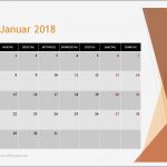 Monatskalender 2018 Vorlage Einzigartig Powerpoint Kalendervorlagen 2018 Fice Lernen