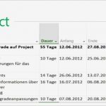 Ms Project Excel Vorlage Erstaunlich Vorlagen Für Neue Projekte Erstellen In Microsoft Project