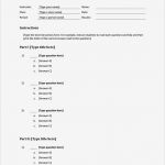 Multiple Choice Vorlage Fabelhaft Multiple Choice Test Template